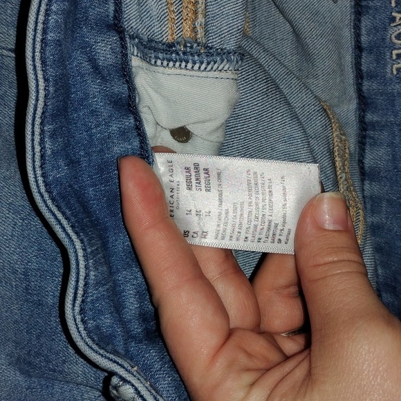 American Eagle The Luxe Jean Size 14 Regular - Picture 4 of 4